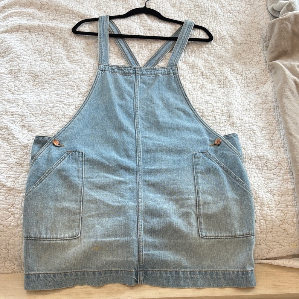 Universal Thread Light Blue Denim Overalls